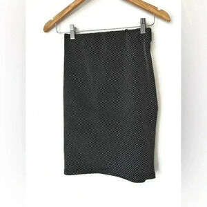 Studio Womens Black Polka Dot Pencil  Dark Academia Whimsigoth Skirt XS